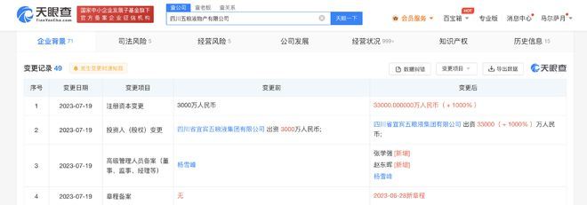 五糧液物產(chǎn)公司增資擴(kuò)產(chǎn)，薯類銷售業(yè)務(wù)迎來戰(zhàn)略升級(jí)